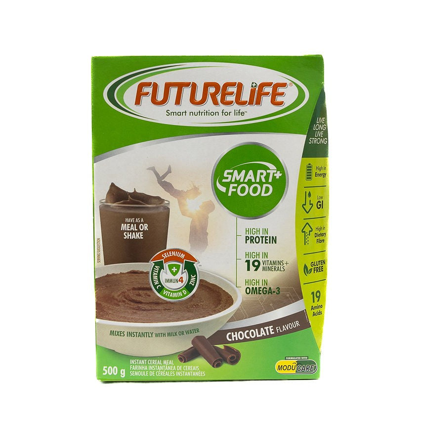 Futurelife Smart Food package with chocolate flavour from Biltong Direct on a white background