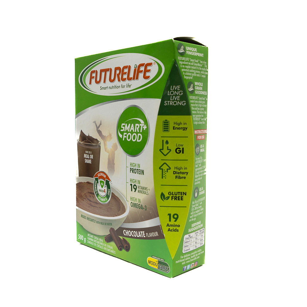 Futurelife Smart Food package with chocolate flavour from Biltong Direct on a white background