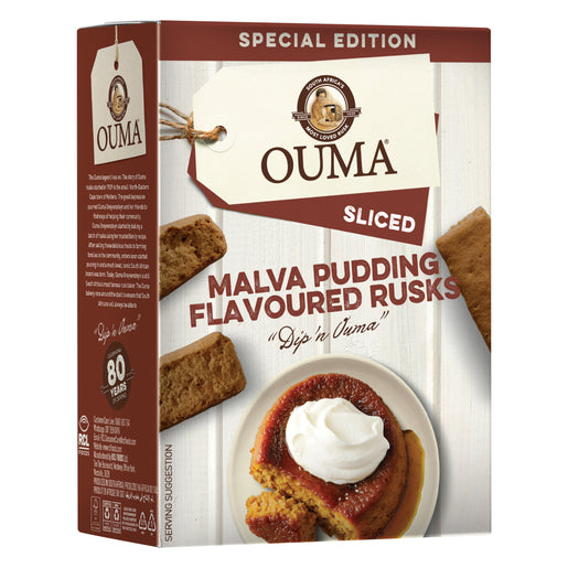 Limited Edition ... Ouma Rusks Malva Pudding