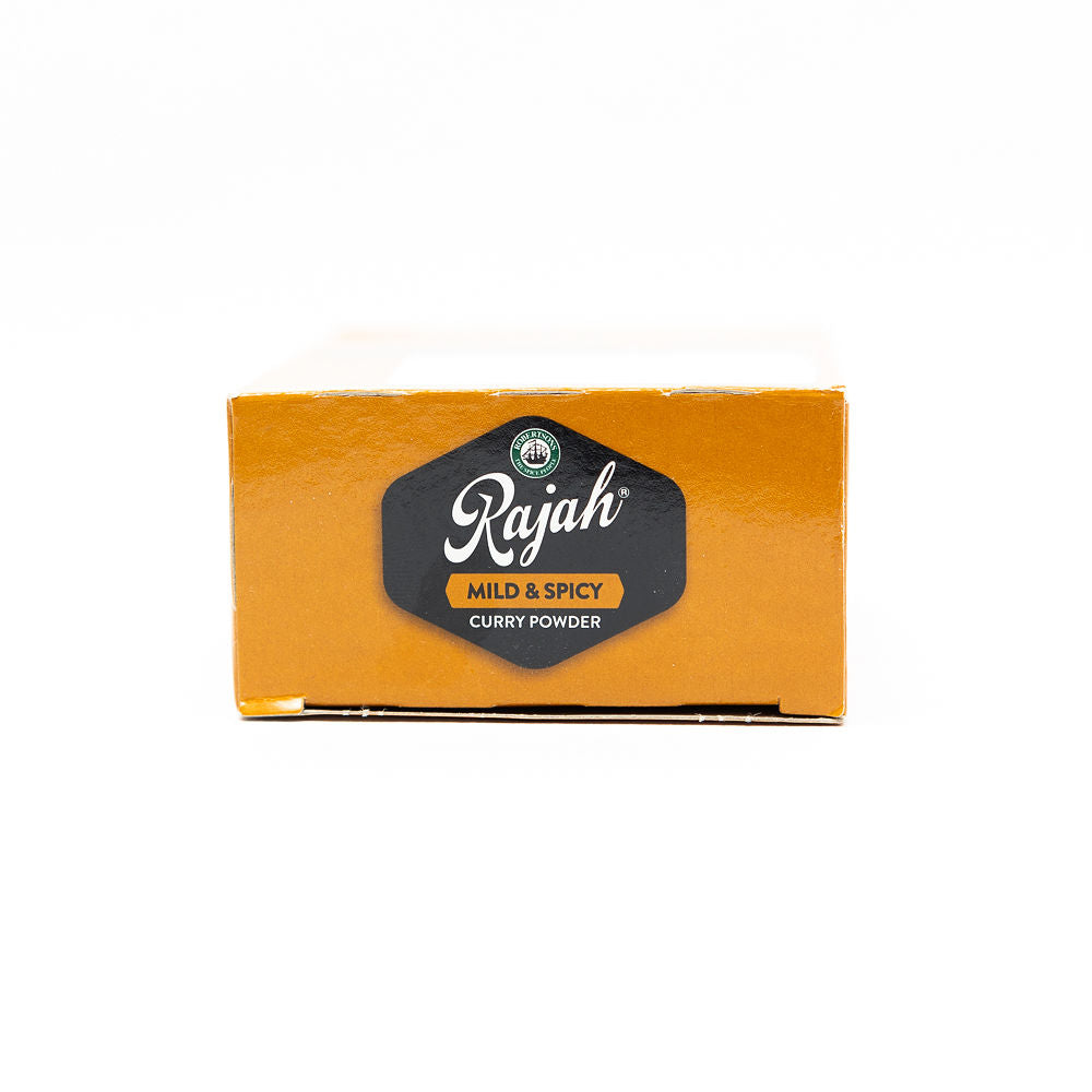 Packaging of Rajah Mild & Spicy Curry Powder 100g from Biltong Direct