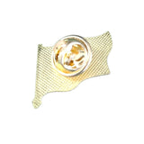 SA Flag (Flying on Pole) pin badge