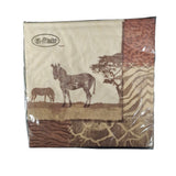 Napkin - Zebra Collage