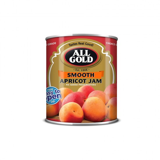All Gold Smooth Apricot Jam 450g Can