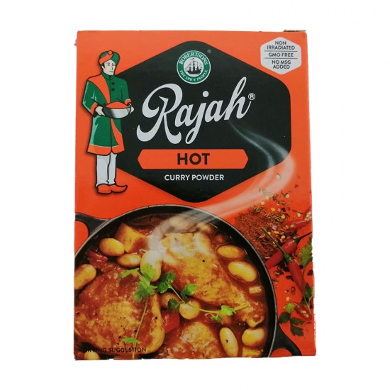Rajah Curry Powder Hot 100g Box
