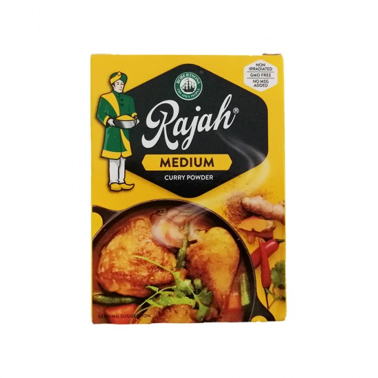 Rajah Curry Powder Medium 100g Box