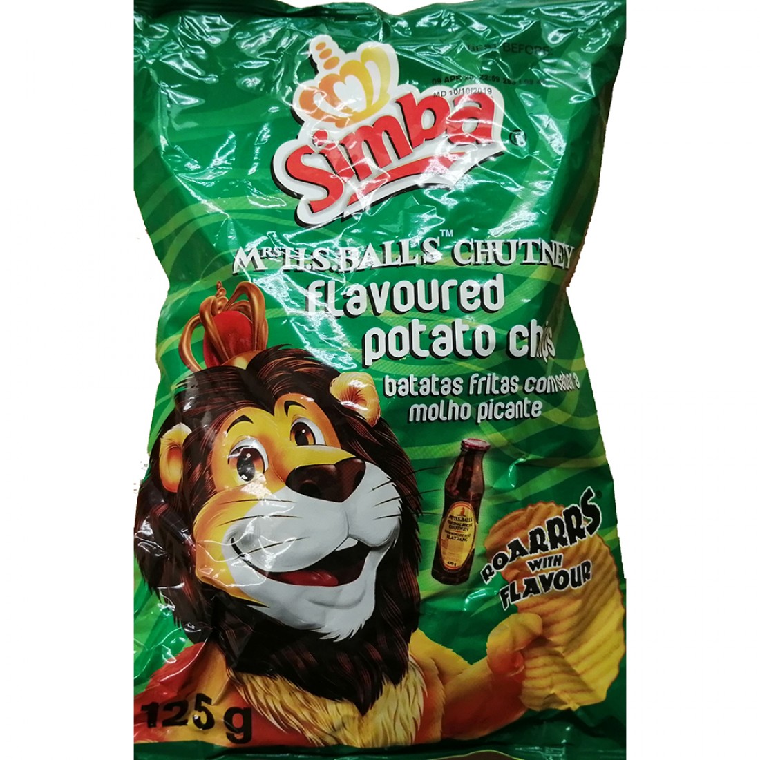 Simba Chips is a popular South African brand of potato crisps, Salt and ...