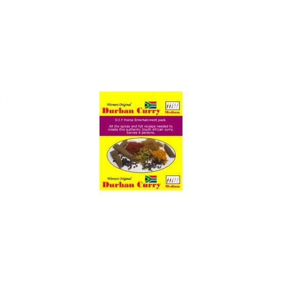 Werners Original Durban Curry - mild/medium/hot/very hot 