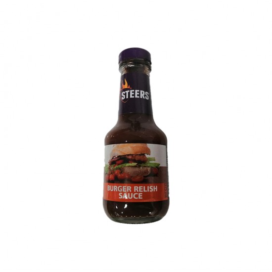 Steers Sauce - Burger Relish (375ml Bottle)